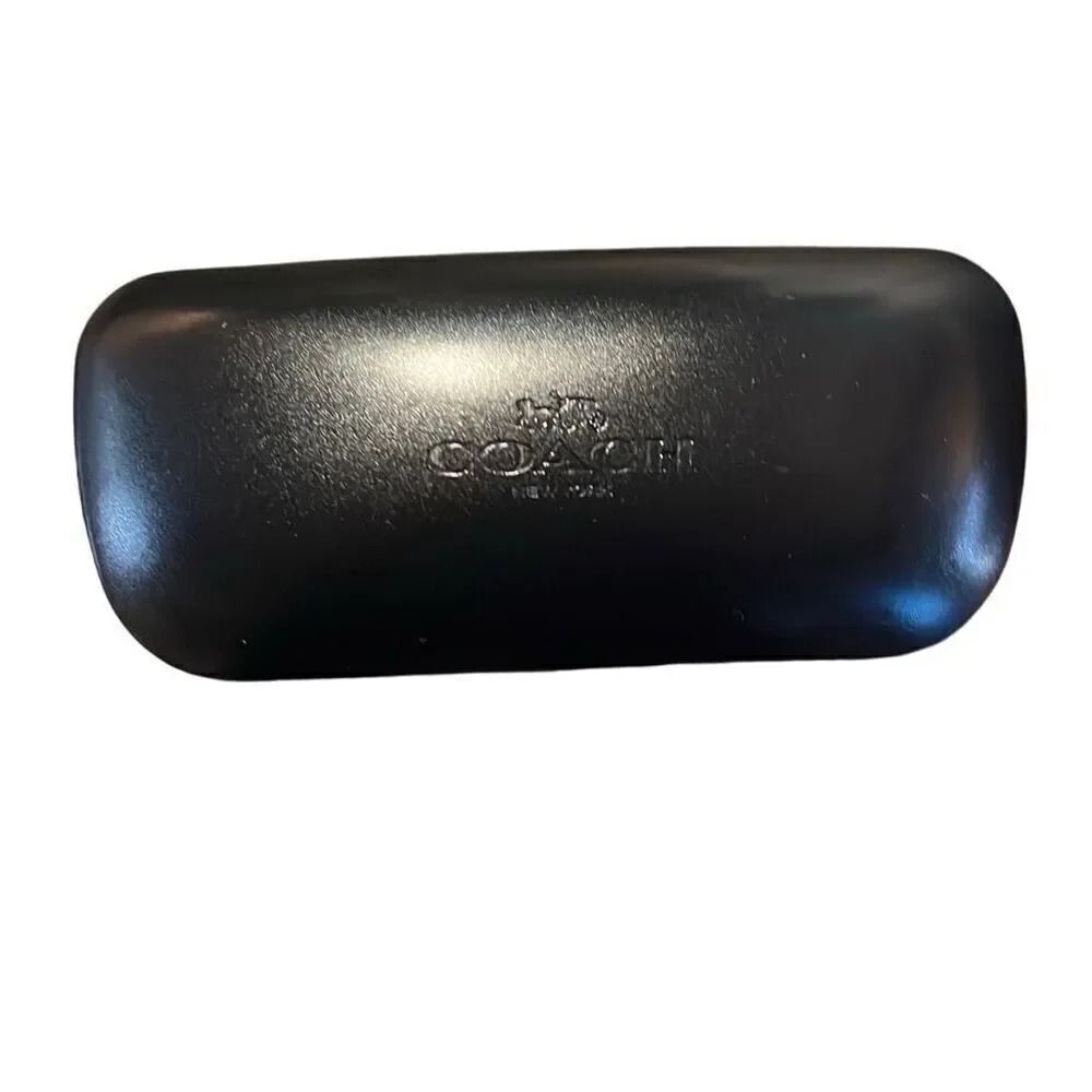 Coach hard bulky eyeglass case. Excellent condition.